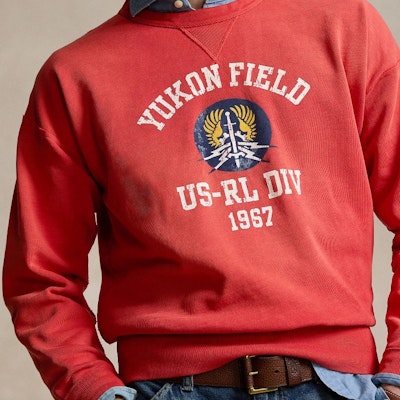 Ralph Lauren SS24 Alphanumeric Print Crewneck Sweatshirt Brick Red Men MNPOKNI16823536-600 Details for Ralph Lauren SS24 Alphanumeric Print Crewneck Sweatshirt Brick Red Men MNPOKNI16823536-600