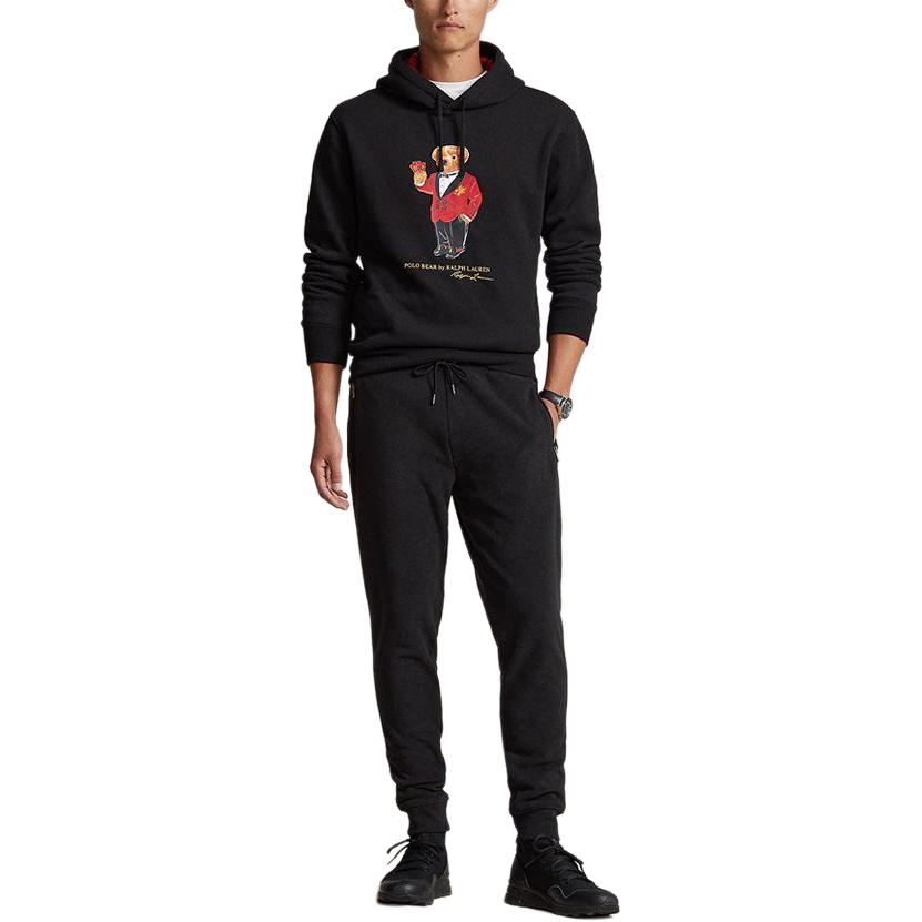 Ralph Lauren SS24 Animal Graphic Black Hoodie Casual Sweatshirt MNPOKNI16823378-001 圖 3