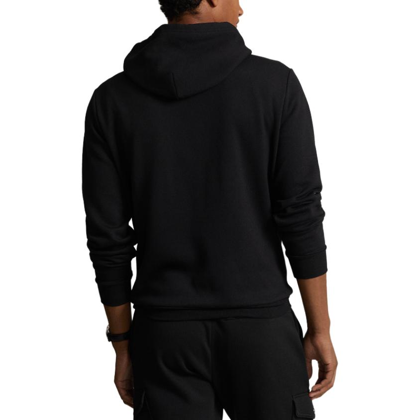 Shop Ralph Lauren SS24 黑色連帽衫 字母印花設計 MNPOKNI16823432-001