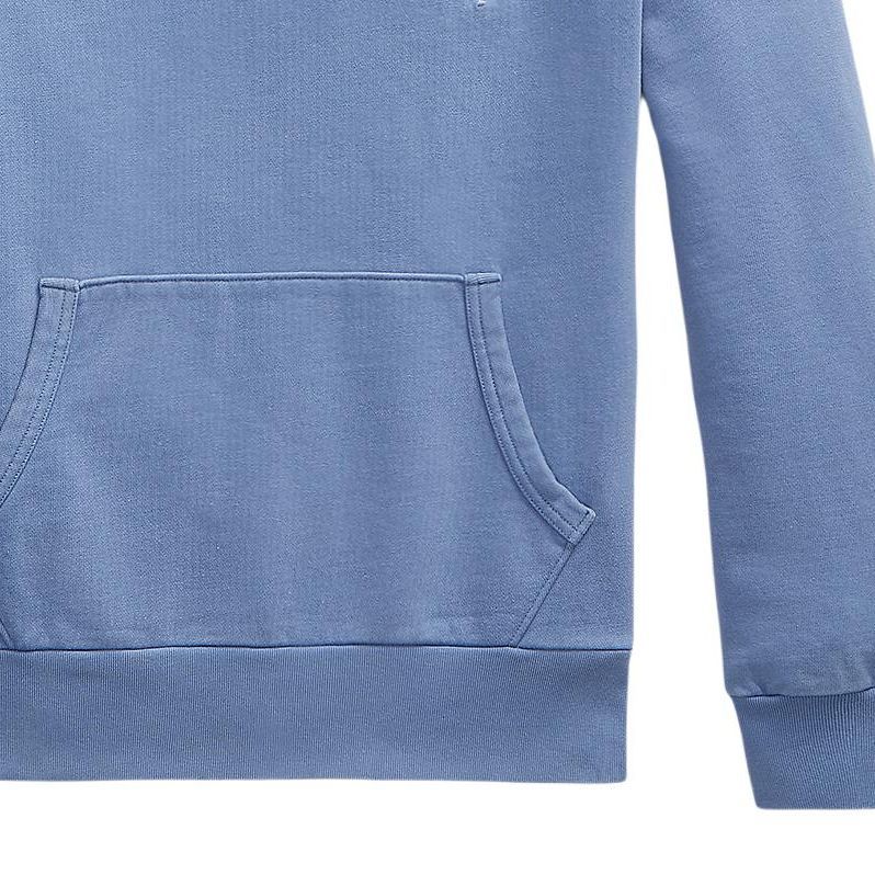 Ralph Lauren SS24 Blue Hoodie with Solid Logo Embroidery & Drawstring MNPOKNI16823617-400 圖 4