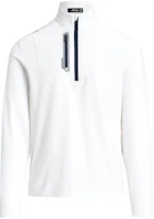 Ralph Lauren SS24 Ceramic White Striped Trim Half-Zip Pullover Men’s Sweatshirt MNXGKNI16820209-100 Ralph Lauren SS24 Ceramic White Striped Trim Half-Zip Pullover Men’s Sweatshirt MNXGKNI16820209-100