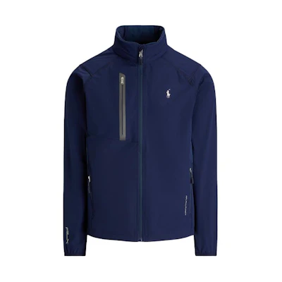 Ralph Lauren SS24 Letter Print Half-Zip Jacket Navy Blue - MNXGOTW16020096-410
