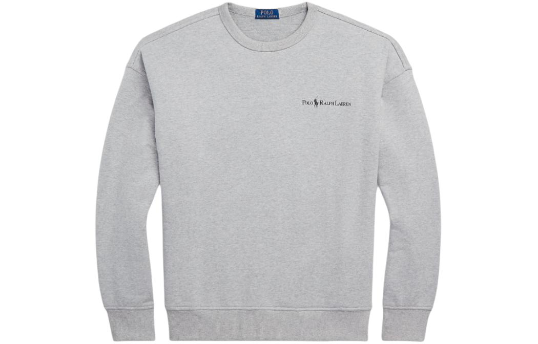 Ralph Lauren SS24 Nevis Letter Logo Crewneck Pullover Sweatshirt MNPOKNI16823383-020