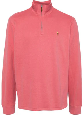 Ralph Lauren SS24 Pink Half-Zip Pullover with Pony Embroidery 710671929-064 Buy Ralph Lauren SS24 Pink Half-Zip Pullover with Pony Embroidery 710671929-064