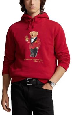 Ralph Lauren 男裝紅色連帽衫 SS24 小熊印花圖案 MNPOKNI16823377-600 Shop Ralph Lauren 男裝紅色連帽衫 SS24 小熊印花圖案 MNPOKNI16823377-600
