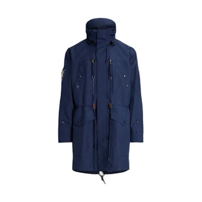 Ralph Lauren SS24 Solid Zip Hoodie Jacket in Elegant Navy Blue MNRXOTW17I20018-410