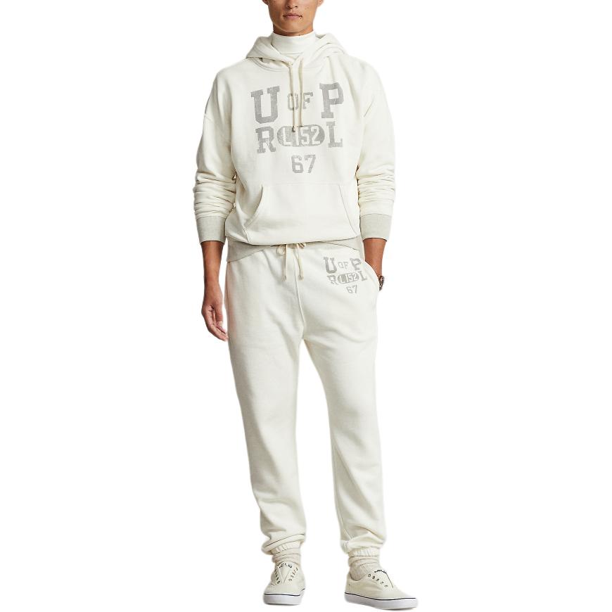 Ralph Lauren SS24 White Hoodie with Letter Logo Print Design MNPOKNI16823389-101 圖 3