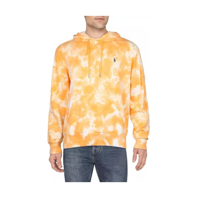 Ralph Lauren Tie-Dye Logo Hoodie Long Sleeve Orange 710901347-002