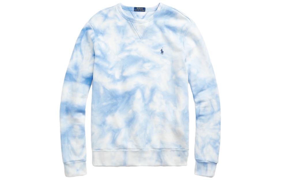 Ralph Lauren Tie-Dye Pullover Sweatshirt Blue MNPOKNI16822904-430