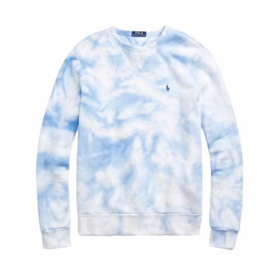 Ralph Lauren Tie-Dye Pullover Sweatshirt Blue MNPOKNI16822904-430