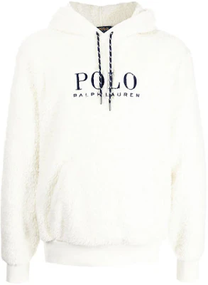 ラルフ ローレン ホワイト フリース スウェットシャツ フロントロゴ刺繍 710853339-003 Buy ラルフ ローレン ホワイト フリース スウェットシャツ フロントロゴ刺繍 710853339-003