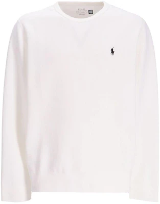 Sudadera Ralph Lauren Blanca de Logo con Cuello Redondo y Mangas Largas. 710881519-006 Order Sudadera Ralph Lauren Blanca de Logo con Cuello Redondo y Mangas Largas. 710881519-006