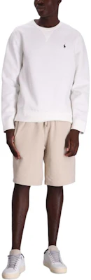 Sudadera Ralph Lauren Blanca de Logo con Cuello Redondo y Mangas Largas. 710881519-006 Lookbook Sudadera Ralph Lauren Blanca de Logo con Cuello Redondo y Mangas Largas. 710881519-006