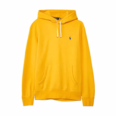 Ralph Lauren Yellow Cotton Pullover Hoodie Long Sleeve 710766778-041