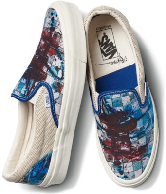 ステッドマン x Vans クラシックスリッポン チェッカー柄スプラッター VN0A45JKVQN Lookbook ステッドマン x Vans クラシックスリッポン チェッカー柄スプラッター VN0A45JKVQN
