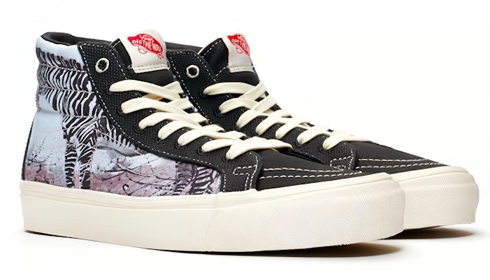 Ralph Steadman x Vans OG SK8-Hi LX '斑马' VN0A45JLVQV Lookbook Ralph Steadman x Vans OG SK8-Hi LX '斑马' VN0A45JLVQV
