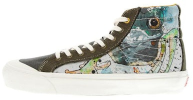 Ralph Steadman x Vans Style 138 LX 'Frog' VN0A3DP9VQW Ralph Steadman x Vans Style 138 LX 'Frog' VN0A3DP9VQW