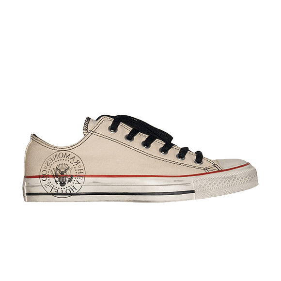 Ramones x Converse Chuck Taylor All Star Ox 'Parchment' 113973