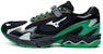 Mizuno x Randomevent Wave Rider 1 'Hitam Hijau Perak' D1GH224201