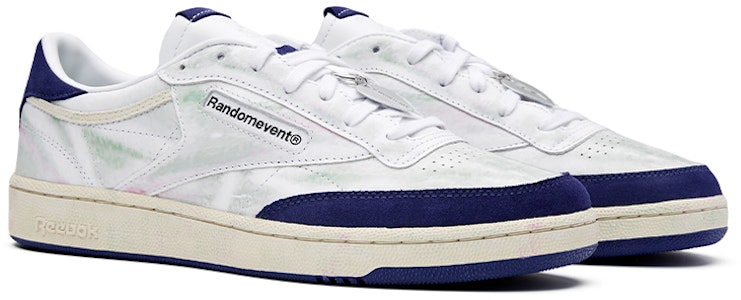 RANDOMEVENT x Reebok Club C 85 防滑耐磨 低幫 經典休閒時尚 板鞋 男女同款 白藍色 Purchase RANDOMEVENT x Reebok Club C 85 防滑耐磨 低幫 經典休閒時尚 板鞋 男女同款 白藍色