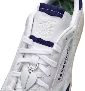 RANDOMEVENT x Reebok Club C 85 防滑耐磨 低幫 經典休閒時尚 板鞋 男女同款 白藍色 Details for RANDOMEVENT x Reebok Club C 85 防滑耐磨 低幫 經典休閒時尚 板鞋 男女同款 白藍色
