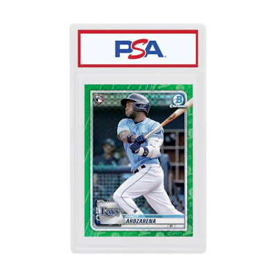 Randy Arozarena 2020 Bowman Chrome X Rookie Green X-Fractor /31 #11