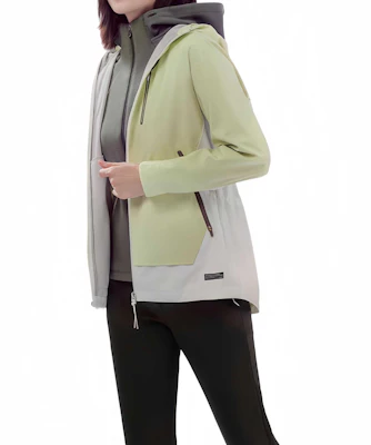 ラピード カラーブロック ルーズフィット フーディージャケット CP4839J03 Lookbook ラピード カラーブロック ルーズフィット フーディージャケット CP4839J03