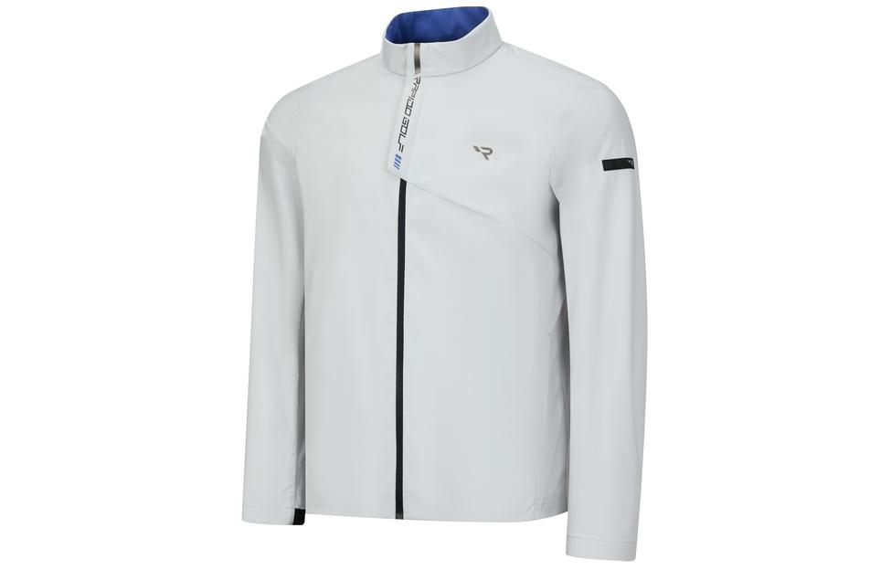 Rapido  Lightweight Outdoor Sports Zip-Up Jacket - Light Gray CN4339Z31