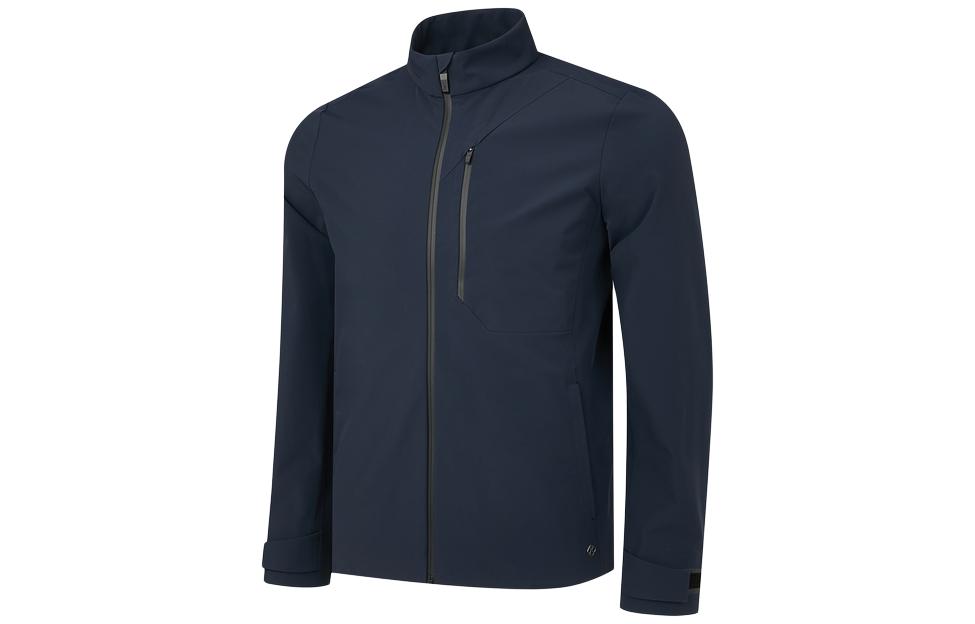 Shop RAPIDO ソリッドカラー ジップアップ ハイネック スポーツジャケット CN3739U02