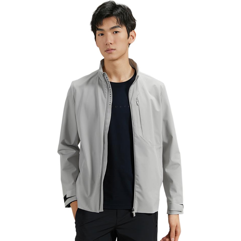 Sizing RAPIDO ソリッドカラー ジップアップ ハイネック スポーツジャケット CN3739U02