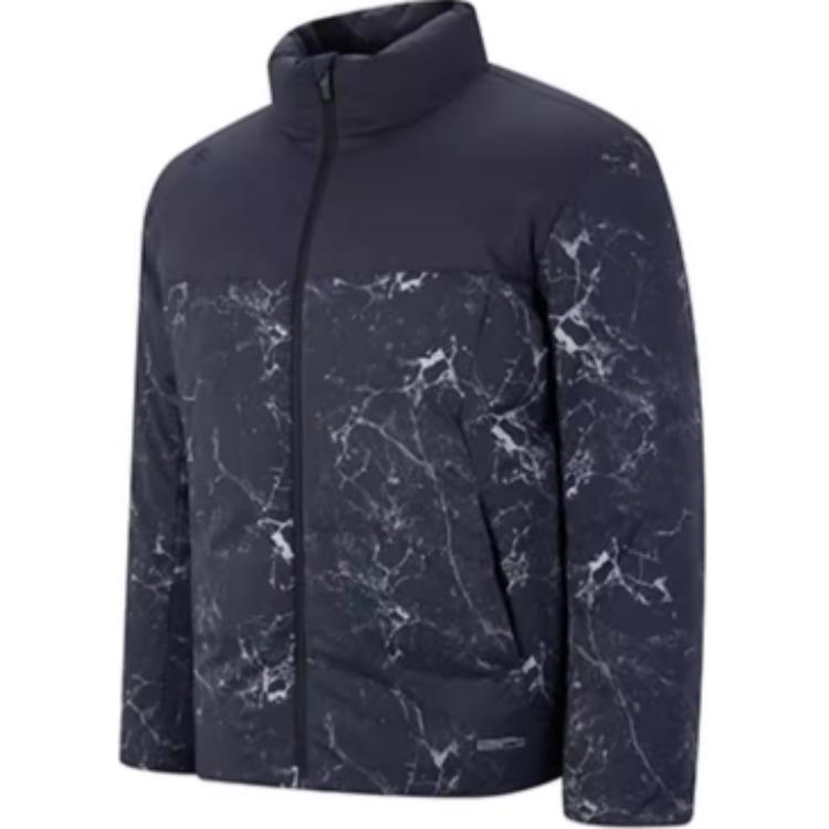 Order RAPIDO  Stylish Printed Puffer Jacket - Indigo Blue CN3X38X10