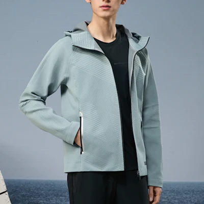 RAPIDO アップルグリーン パッチワーク カジュアル スポーツジャケット CN4Z76G03 Details for RAPIDO アップルグリーン パッチワーク カジュアル スポーツジャケット CN4Z76G03