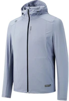 RAPIDO Blue Hoodie Jacket with Solid Color and Letter Print Design CN2776G03 RAPIDO Blue Hoodie Jacket with Solid Color and Letter Print Design CN2776G03