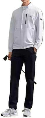 ラピードクラガンス ライトグレー ジップ 長袖 ゴルフジャケット カジュアル スタイリッシュ CN4239Z23 Shop ラピードクラガンス ライトグレー ジップ 長袖 ゴルフジャケット カジュアル スタイリッシュ CN4239Z23