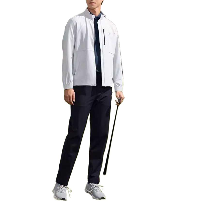 Purchase ラピードクラガンス ライトグレー ジップ 長袖 ゴルフジャケット カジュアル スタイリッシュ CN4239Z23