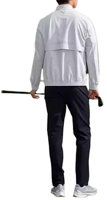 ラピードクラガンス ライトグレー ジップ 長袖 ゴルフジャケット カジュアル スタイリッシュ CN4239Z23 Details for ラピードクラガンス ライトグレー ジップ 長袖 ゴルフジャケット カジュアル スタイリッシュ CN4239Z23