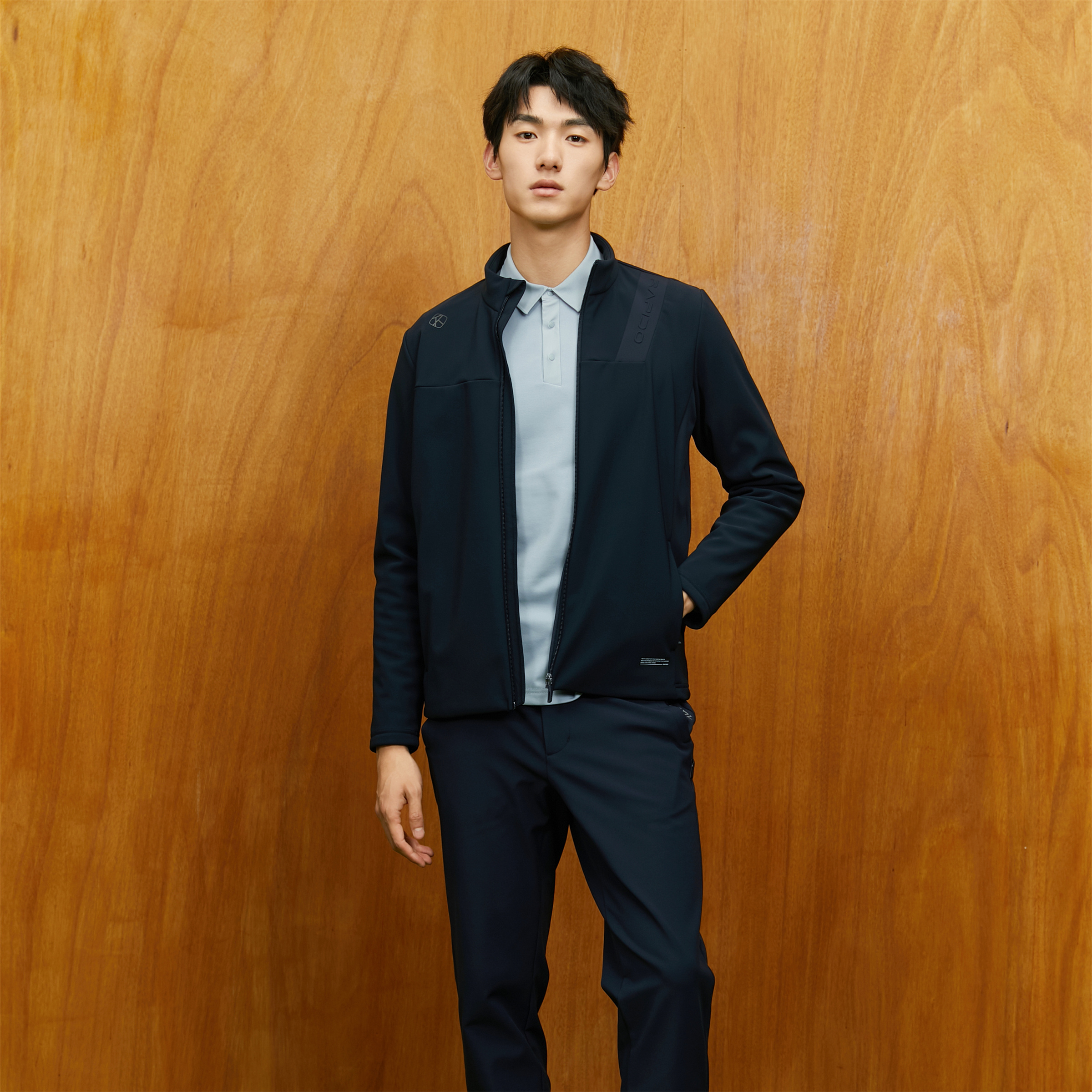 RAPIDO Fleece-lined Outdoor Casual Pilot Jacket with Stand Collar CN3976G10 圖 13