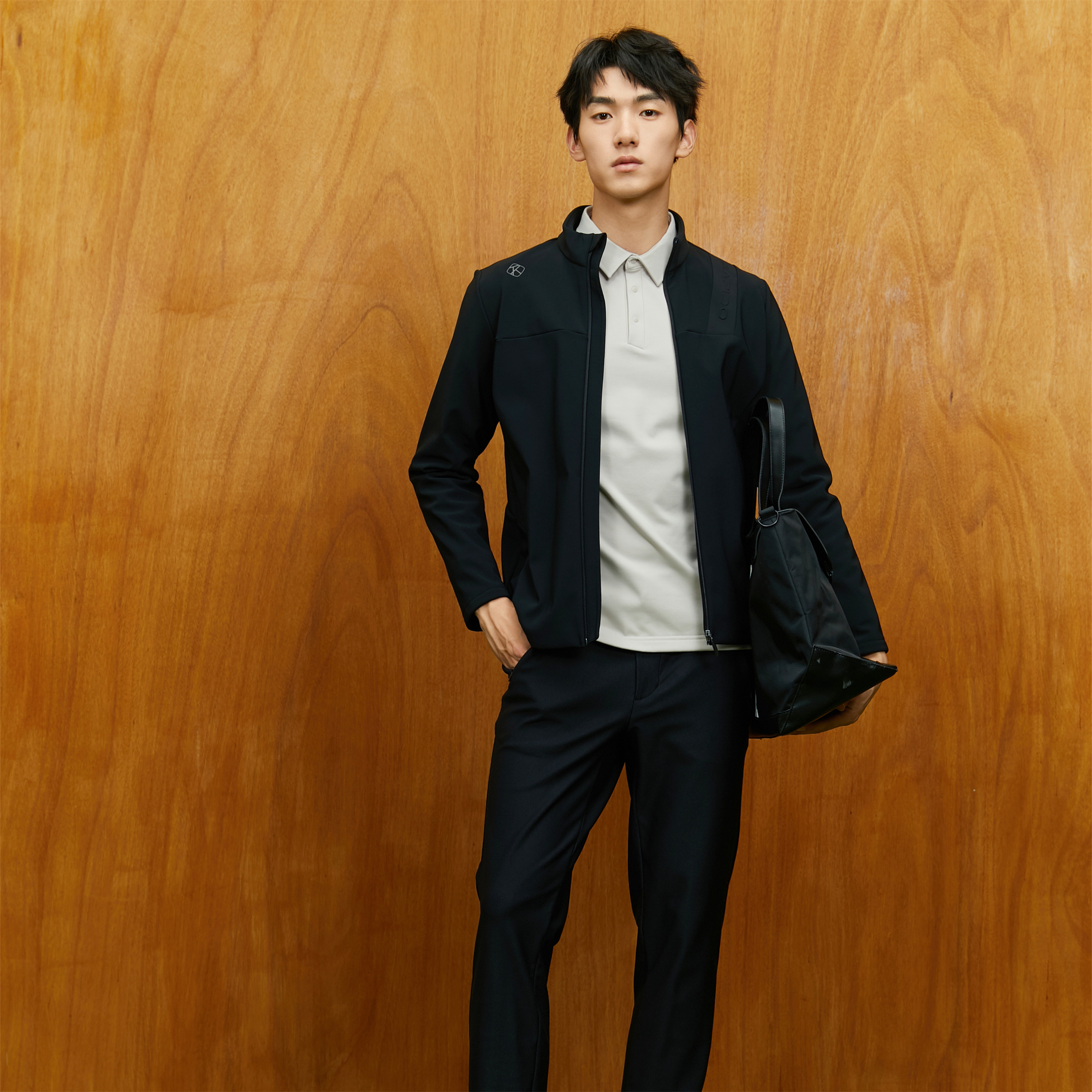 RAPIDO Fleece-lined Outdoor Casual Pilot Jacket with Stand Collar CN3976G10 圖 3