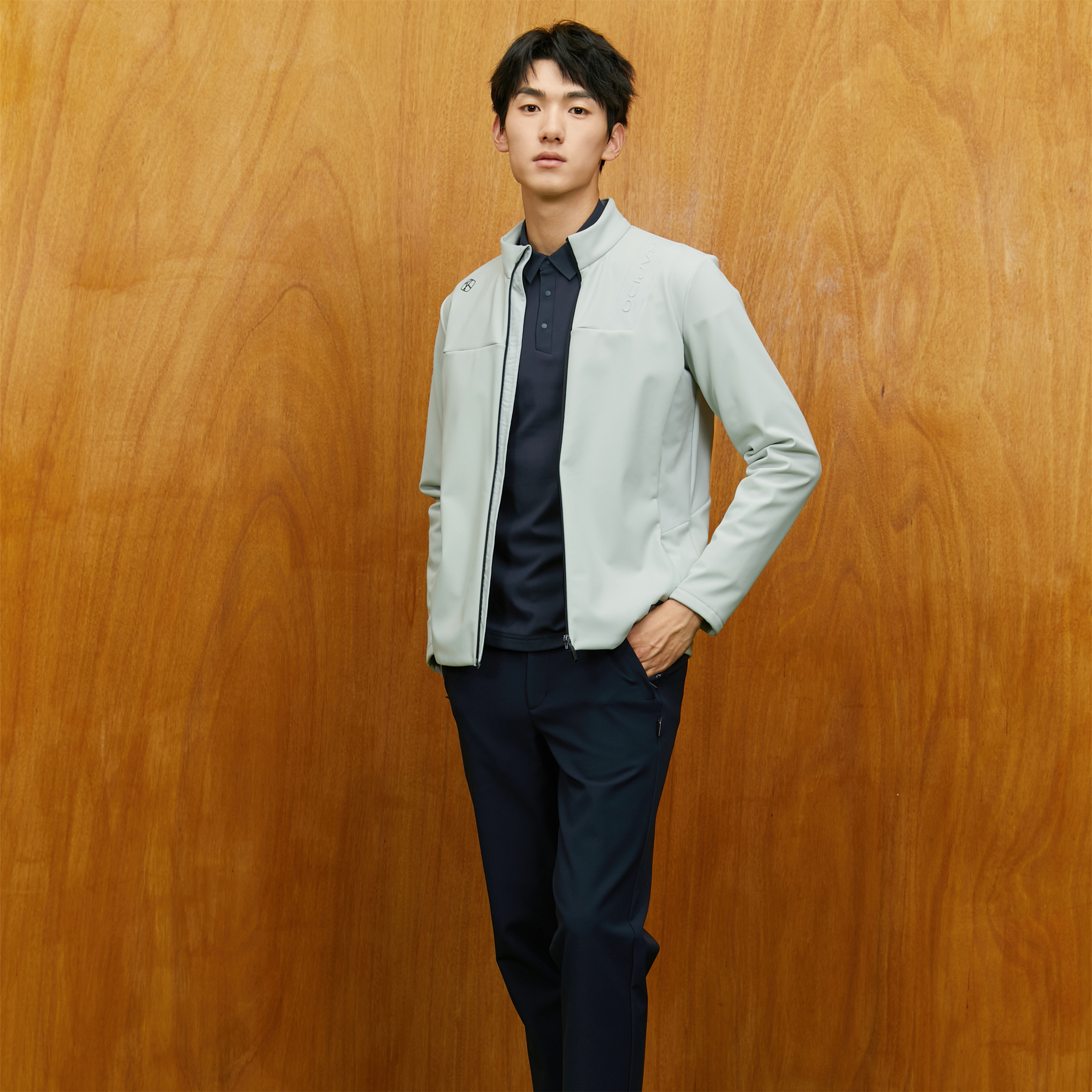 RAPIDO Fleece-lined Outdoor Casual Pilot Jacket with Stand Collar CN3976G10 圖 8