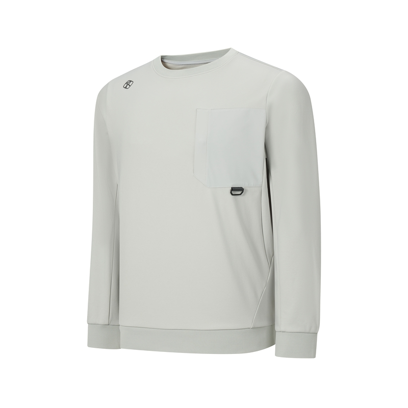 RAPIDO Fleece Outdoor Sports Casual Long-Sleeve Sweatshirt CN4941O37