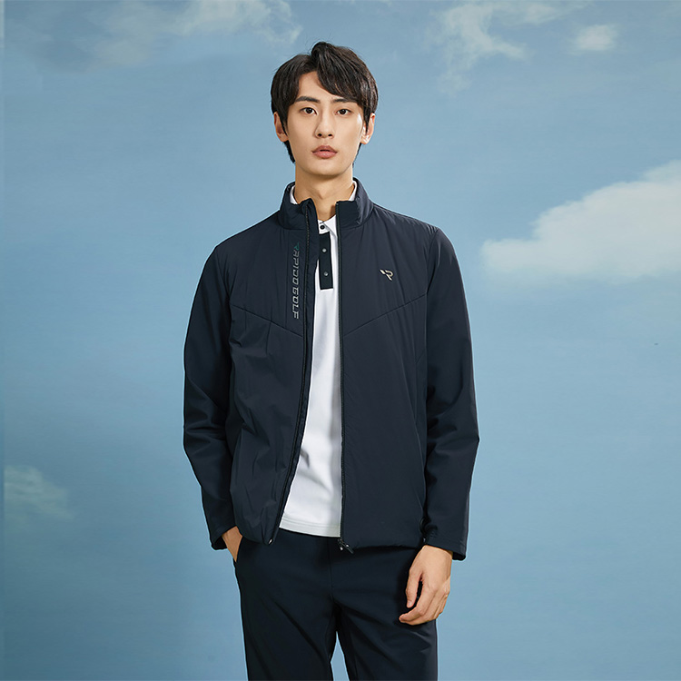 Shop ラピード ゴルフ カラーブロック ロゴ 中綿カジュアルジャケット CN3976Z15