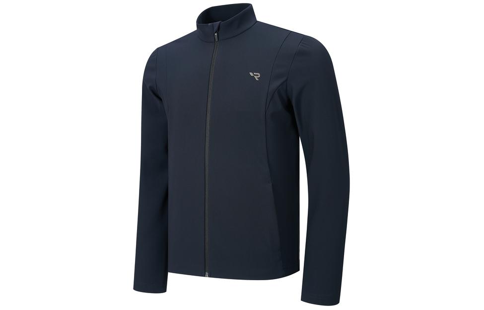 RAPIDO Golf Colorblock Logo Comfort Jacket with Stand Collar CN3876Z02