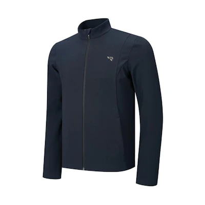 RAPIDO Golf Colorblock Logo Comfort Jacket with Stand Collar CN3876Z02
