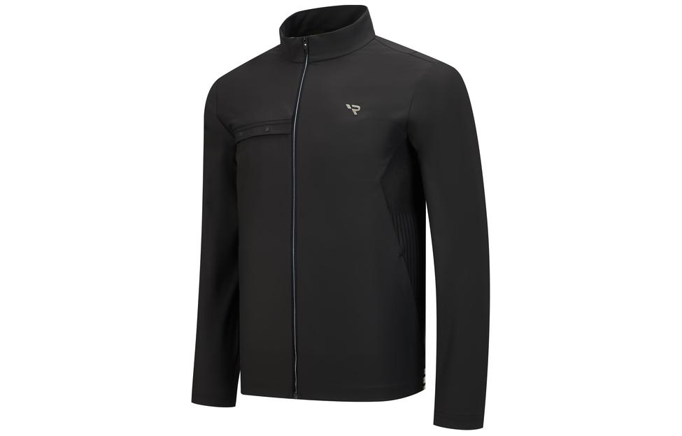 RAPIDO Golf Dark Gray Long Sleeve Jacket with Logo Print & Zipper Design CN4176Z03 圖 2