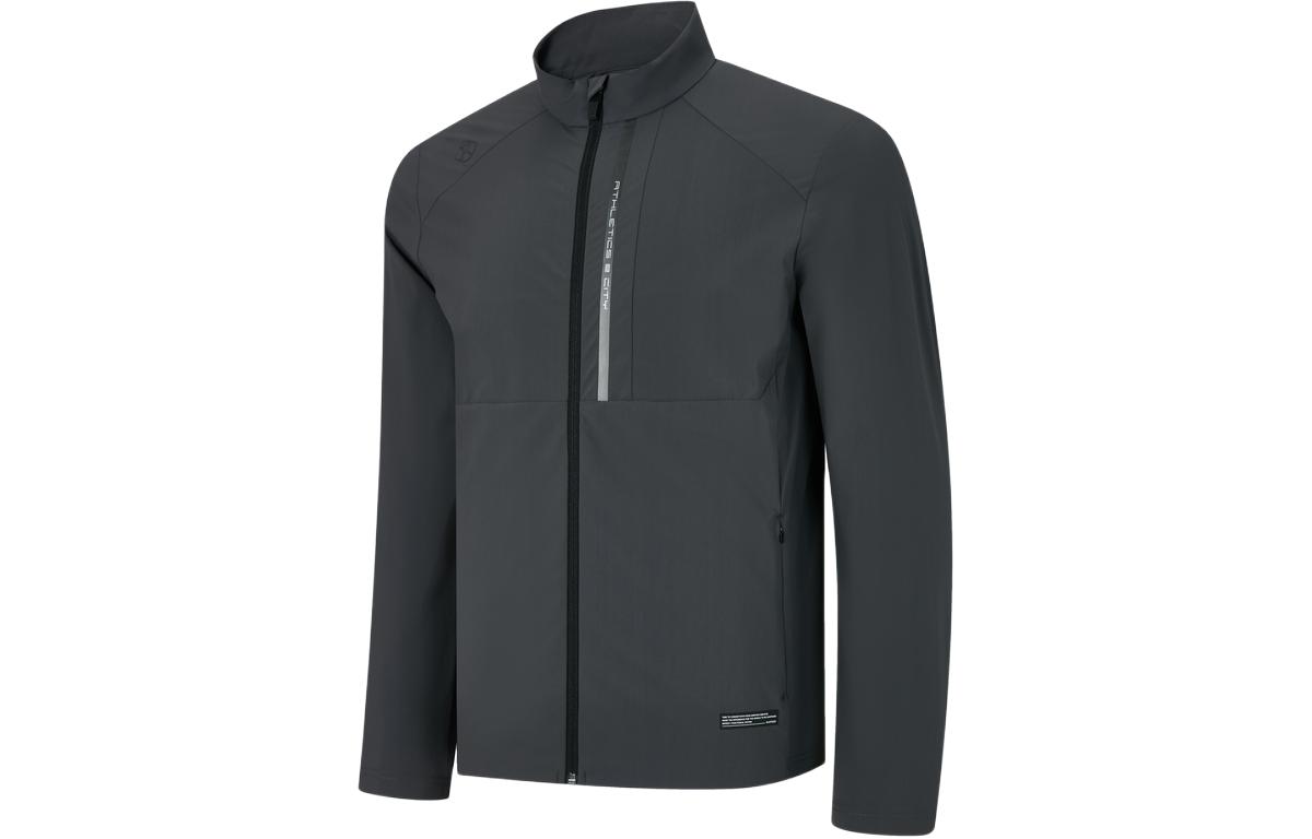 RAPIDO Lightweight Casual Solid Color Logo Jacket CN4276G07