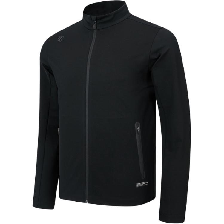 RAPIDO Minimalist Stand Collar Jacket in Black CN3176G04