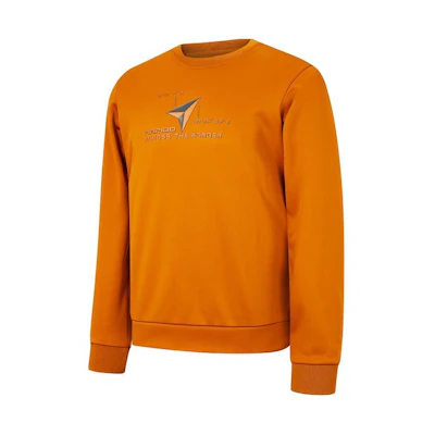 RAPIDO O-Line Alphabet Print Crewneck Pullover Sweatshirt Long Sleeve CN3941O36