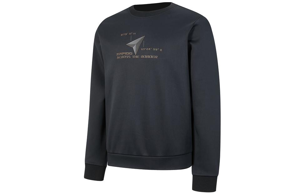 Order Sudadera RAPIDO O-Line Alphabet Print de Manga Larga y Cuello Redondo. CN3941O36