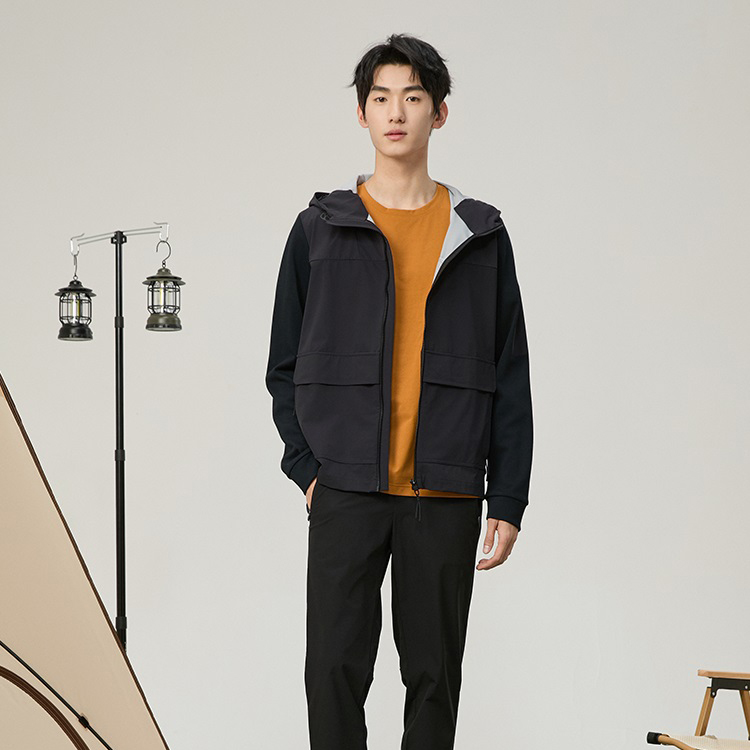 Purchase RAPIDO Oシリーズ ロゴプリント ジップアップ フーディジャケット CN4Z76O35