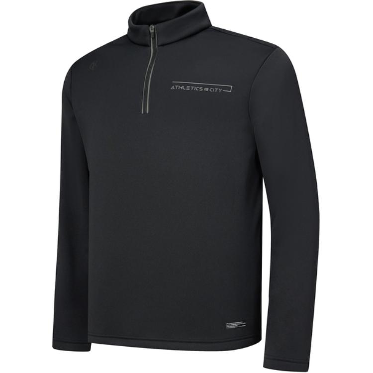 RAPIDO On Line Thermal Half-Zip High Collar Long-Sleeve Sweatshirt CN4941E03